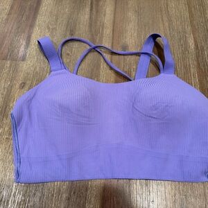 Lululemon Like a Cloud Ribbed Bra D/DD, size 10